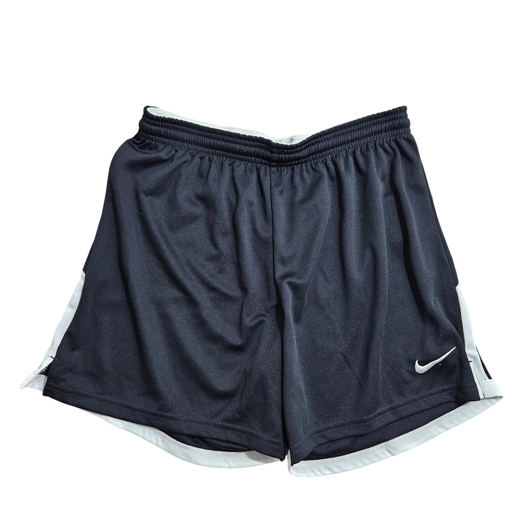 Nike NWT Lacrosse Shorts Womens S Black White Trim Athletic 707106-012